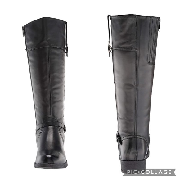 Propét Women's Tasha Riding Boot 8.5 X-Wide Black - Picture 2 of 5
